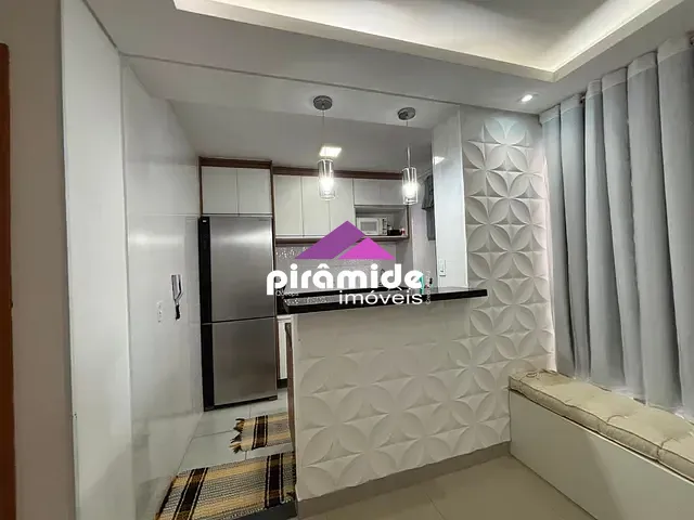 Apartamento 2 quartos e 1 banheiro, à venda, no bairro Residencial Frei Galvão em São José dos Campos