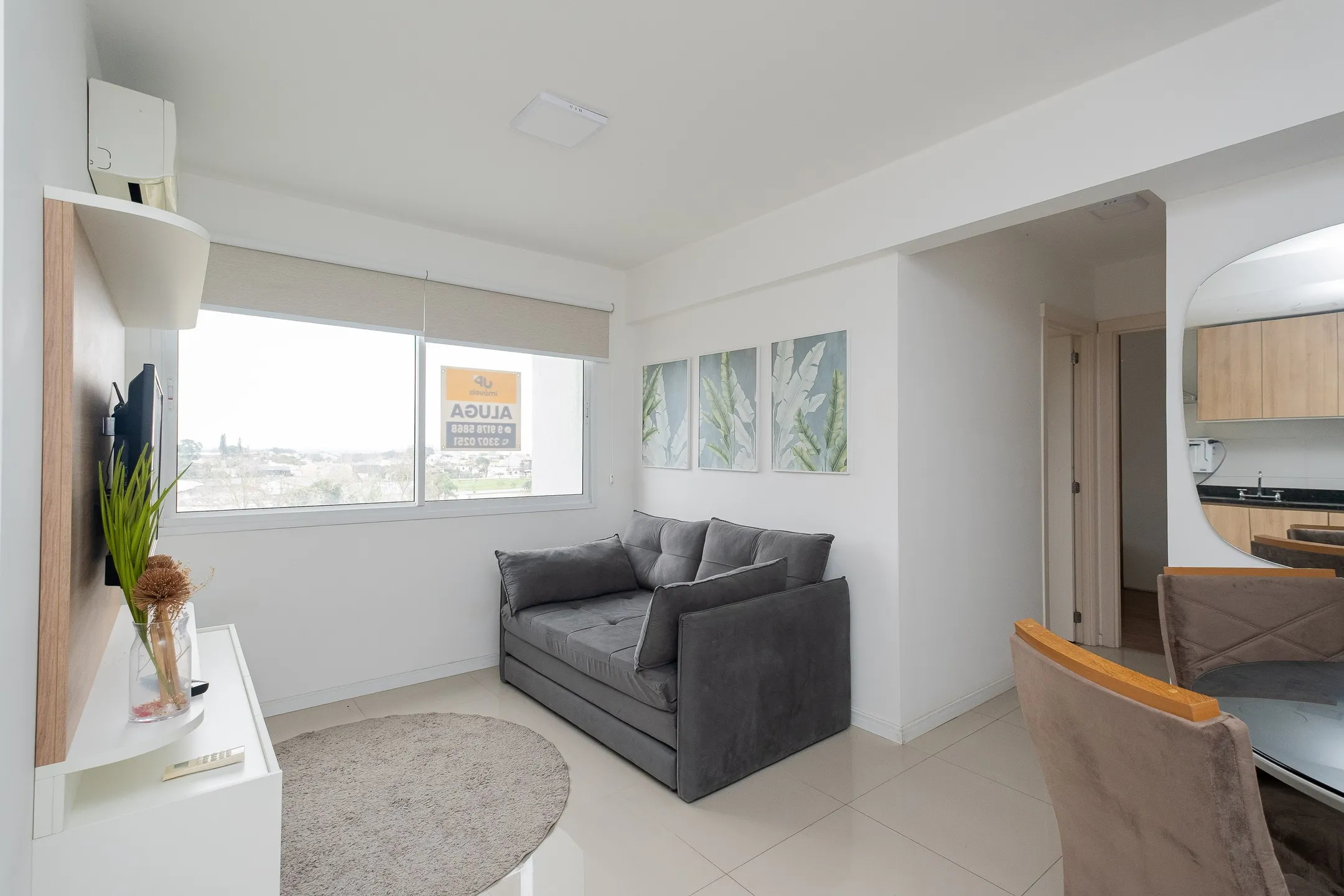 Apartamento mobiliado para locação no JK Parque Club com 2 quartos, suíte, condomínio com lazer completo, elevador e portaria 24 horas