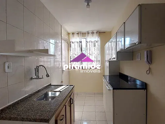 Apartamento com 49m² 2 quartos e 1 banheiro, para alugar, no bairro Jardim Satélite em São José dos Campos