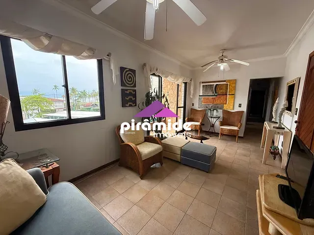Apartamento 4 quartos e 1 banheiro, à venda ou para alugar, no bairro Sumaré em Caraguatatuba