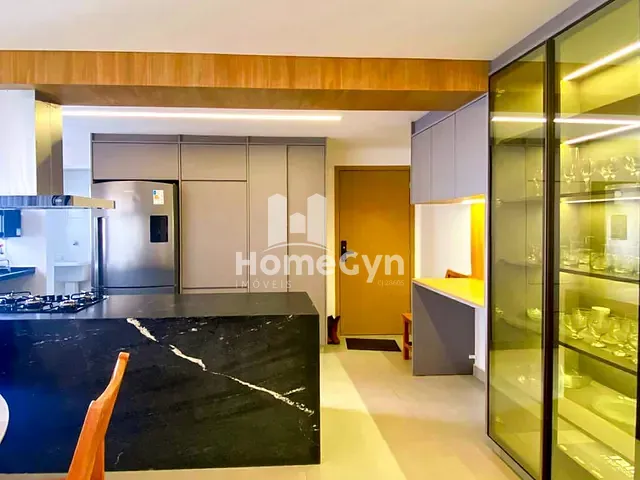 Apartamento com 146m² 3 quartos e 4 banheiros, para alugar, no bairro Setor Marista em Goiânia