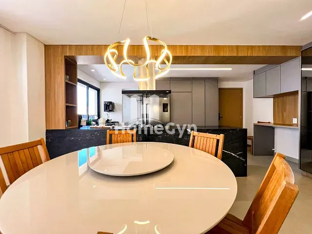 Apartamento com 146m² 3 quartos e 4 banheiros, para alugar, no bairro Setor Marista em Goiânia