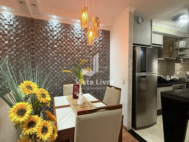 Apartamento com 57m² 2 quartos e 1 banheiro, à venda, no bairro Bethaville I em Barueri