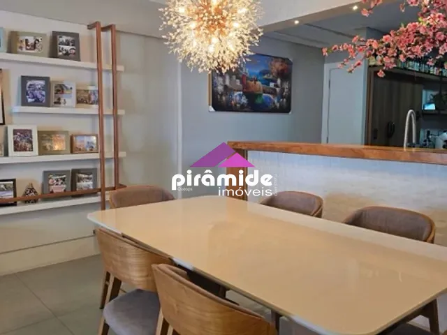 Apartamento com 90m² 3 quartos e 2 banheiros, à venda, no bairro Parque Residencial Aquarius em São José dos Campos