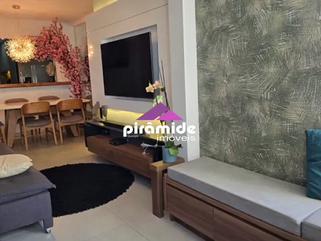 Apartamento com 90m² 3 quartos e 2 banheiros, à venda, no bairro Parque Residencial Aquarius em São José dos Campos