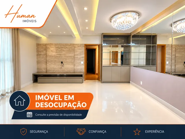 Apartamento com 195m² 3 quartos e 5 banheiros, para alugar, no bairro Gleba Fazenda Palhano em Londrina