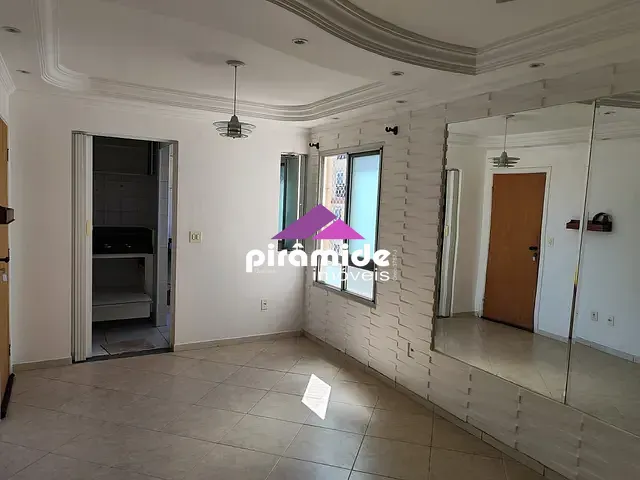 Apartamento com 65m² 2 quartos e 1 banheiro, para alugar, no bairro Monte Castelo em São José dos Campos