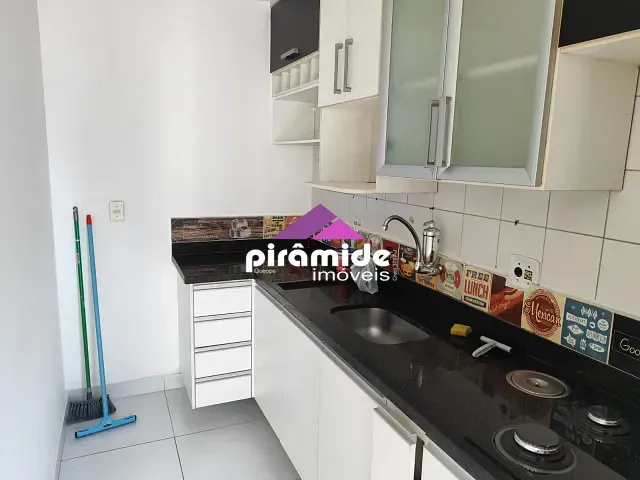 Apartamento com 65m² 2 quartos e 1 banheiro, para alugar, no bairro Monte Castelo em São José dos Campos