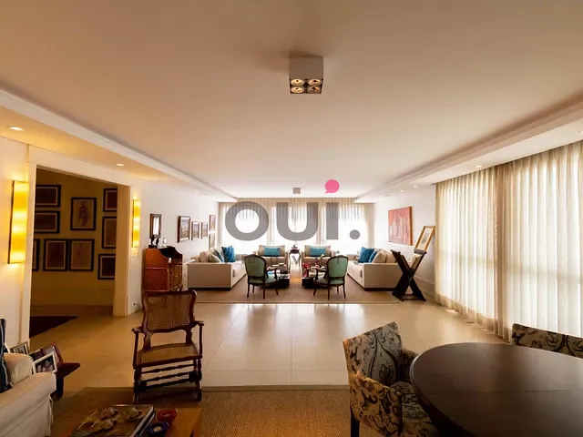 Apartamento 4 quartos e 6 banheiros, à venda, no bairro Cerqueira Cezar em São Paulo