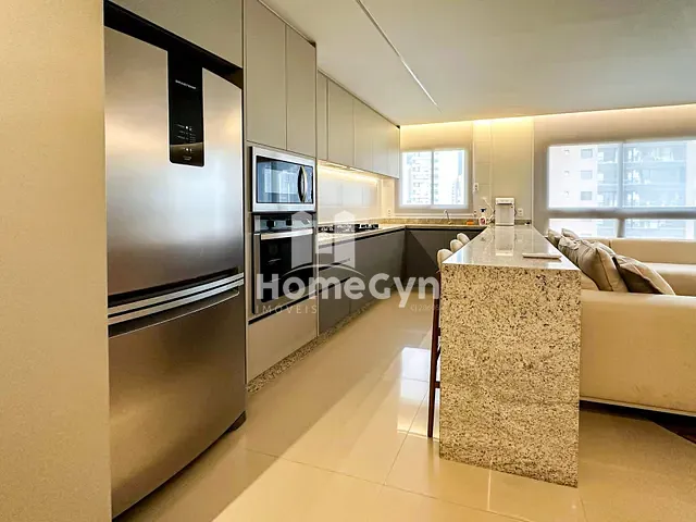 Apartamento com 119m² 3 quartos e 4 banheiros, para alugar, no bairro Setor Bueno em Goiânia
