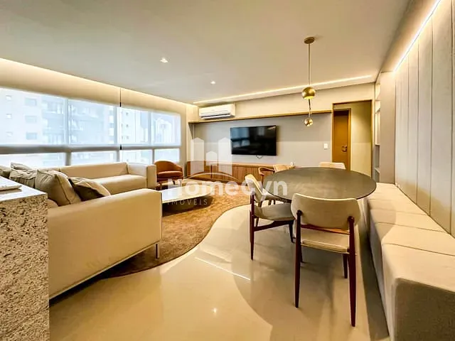 Apartamento com 119m² 3 quartos e 4 banheiros, para alugar, no bairro Setor Bueno em Goiânia