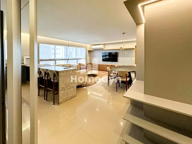 Apartamento com 119m² 3 quartos e 4 banheiros, para alugar, no bairro Setor Bueno em Goiânia