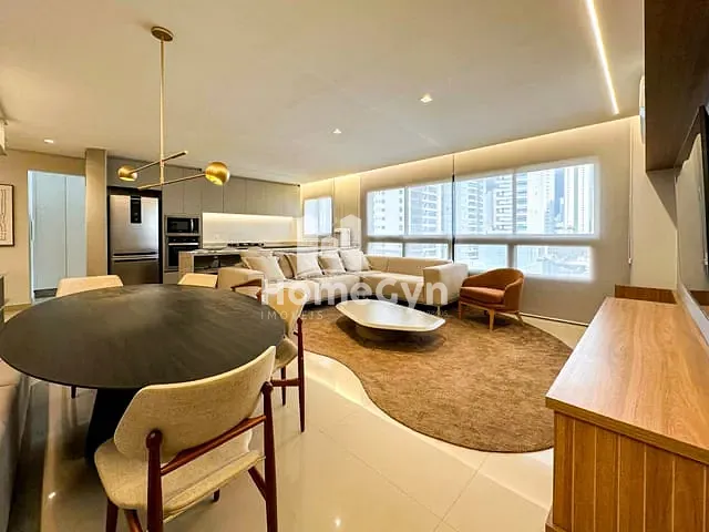 Apartamento com 119m² 3 quartos e 4 banheiros, para alugar, no bairro Setor Bueno em Goiânia