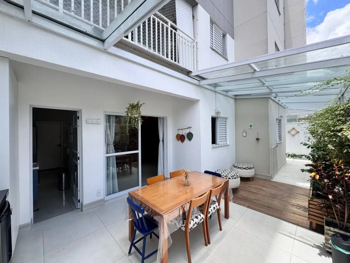 Apartamento garden para venda em Vila Independência com 2 quartos, sendo 1 suíte, 109m²