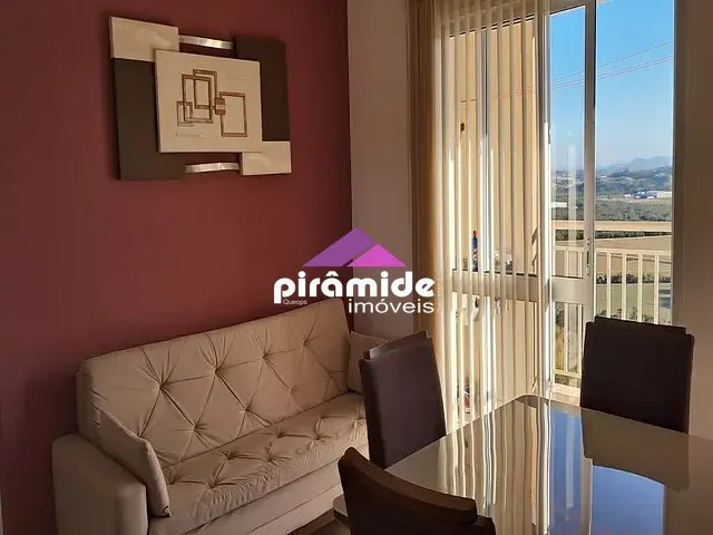 Apartamento com 52m² 2 quartos e 1 banheiro, para alugar, no bairro Pagador de Andrade em Jacareí