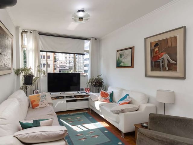 Foto do Apartamento - Apartamento à venda 3 Quartos 1 Suite 1 Vaga 97.55M² Cerqueira César São Paulo - SP | Lares e Andares Imóveis