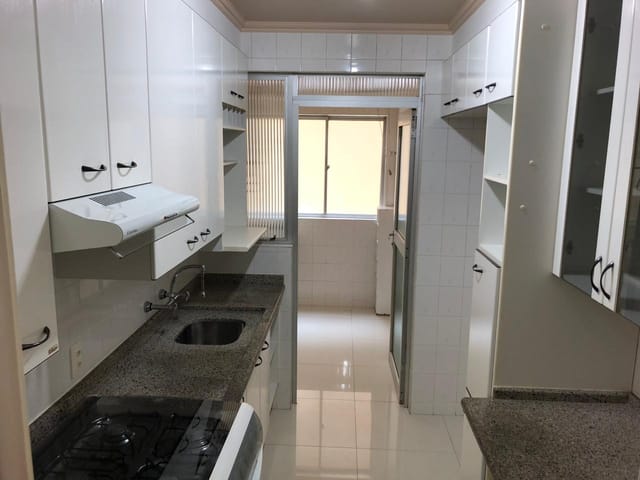Foto do Apartamento - Apartamento no Jd Petrópolis a venda no Ed. Residencial Petrópolis -3 quartos,1 suíte-1 Vaga de garagem- Completo de armários-Cozinha e Quartos-piso laminado-gesso | Guepardo Imob