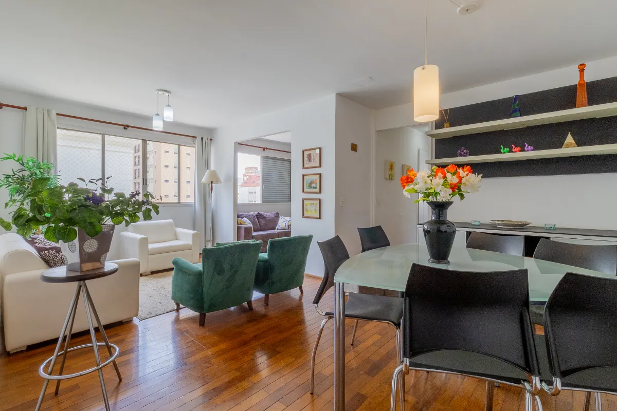 Apartamento para venda em Indianópolis com 3 quartos, sendo 1 suíte, 93m²