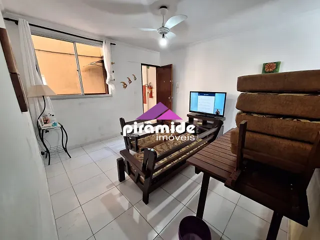 Apartamento com 45m² 2 quartos e 1 banheiro, à venda, no bairro Prainha em Caraguatatuba