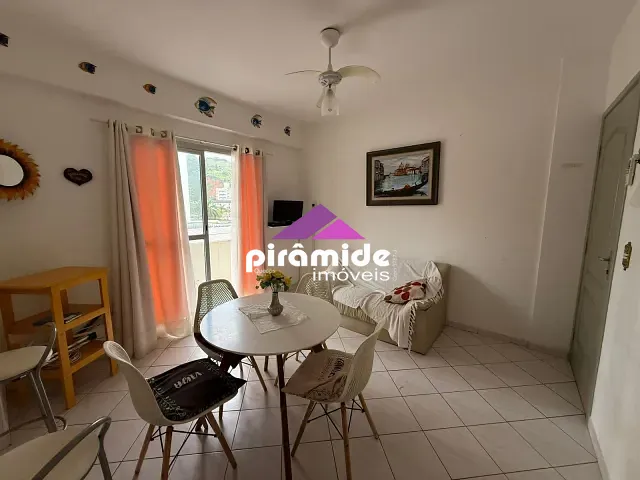 Apartamento 1 quarto e 1 banheiro, à venda, no bairro Prainha em Caraguatatuba