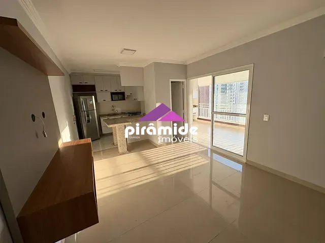 Apartamento com 75m² 2 quartos e 2 banheiros, para alugar, no bairro Parque Residencial Aquarius em São José dos Campos