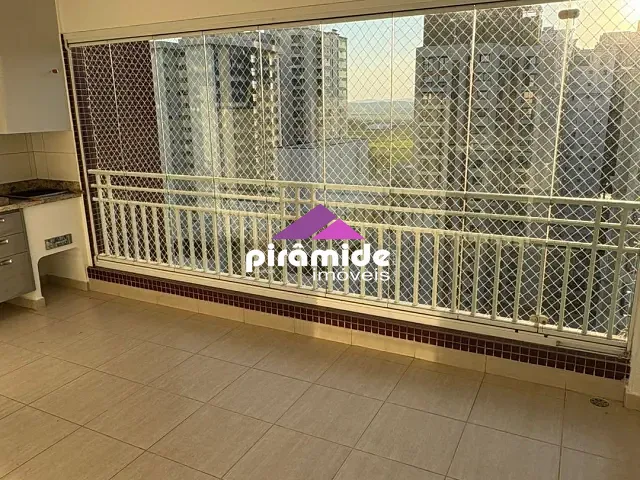 Apartamento com 75m² 2 quartos e 2 banheiros, para alugar, no bairro Parque Residencial Aquarius em São José dos Campos