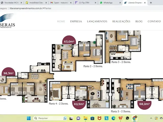Apartamento 2 quartos e 2 banheiros, à venda, no bairro Jardim Augusta em São José dos Campos