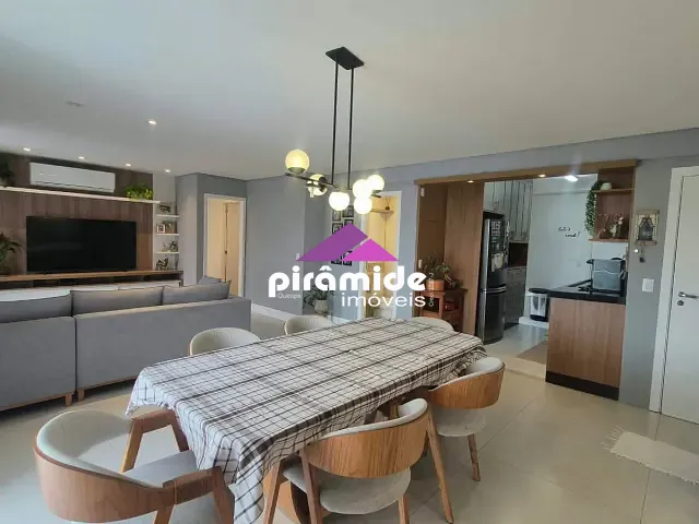 Apartamento com 118m² 3 quartos e 3 banheiros, à venda, no bairro Urbanova em São José dos Campos