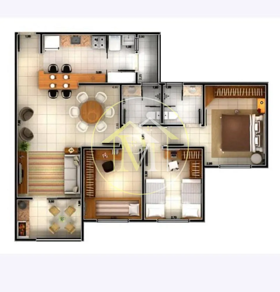 Apartamento, 3 quartos, 93 m² - Foto 15