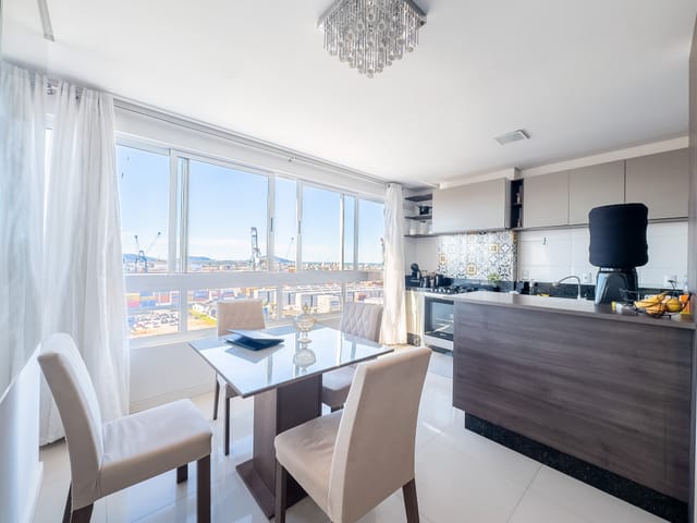 Foto do Apartamento - Apartamento semimobiliado com 2 suítes à venda, Centro, Itajaí, SC | Mercedes Imóveis