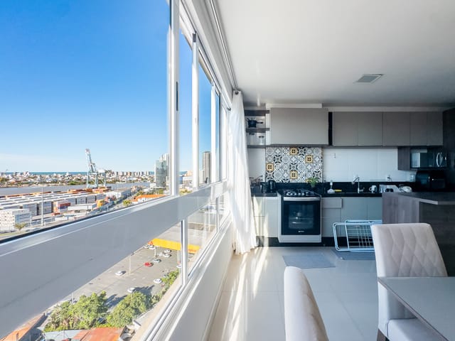 Foto do Apartamento - Apartamento semimobiliado com 2 suítes à venda, Centro, Itajaí, SC | Mercedes Imóveis