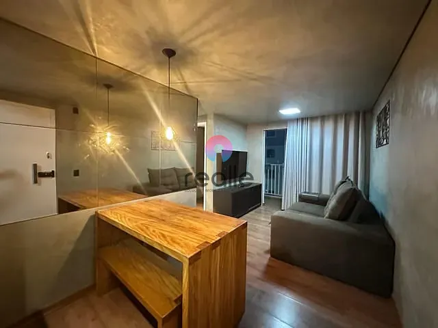 Apartamento com 47m² 2 quartos e 1 banheiro, para alugar, no bairro Engenho Nogueira em Belo Horizonte
