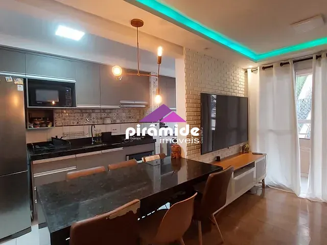 Apartamento 2 quartos e 2 banheiros, à venda, no bairro Condominio Spazio Campo Azuli em São José dos Campos