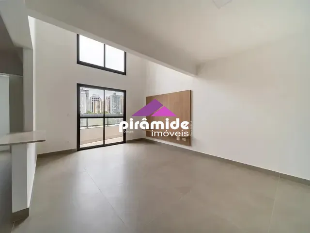 Apartamento com 79m² 1 quarto e 2 banheiros, para alugar, no bairro Parque Residencial Aquarius em São José dos Campos