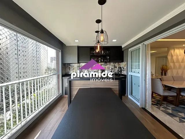 Apartamento com 122m² 3 quartos e 2 banheiros, à venda, no bairro Jardim das Indústrias em São José dos Campos