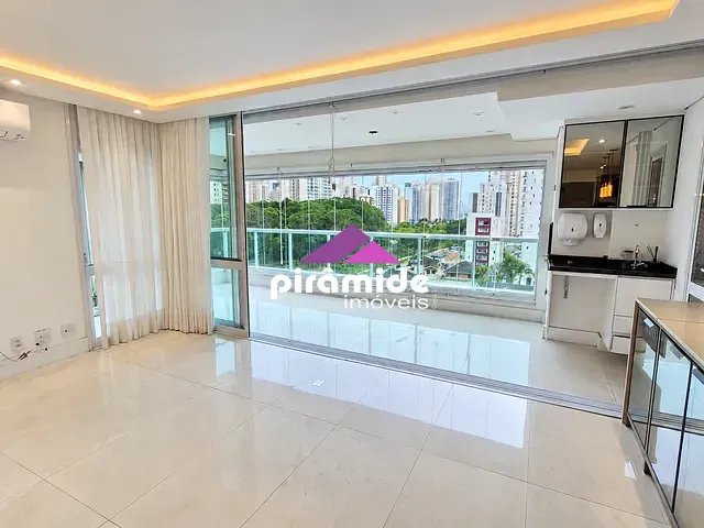 Apartamento com 97m² 2 quartos e 3 banheiros, à venda, no bairro Jardim Aquarius em São José dos Campos