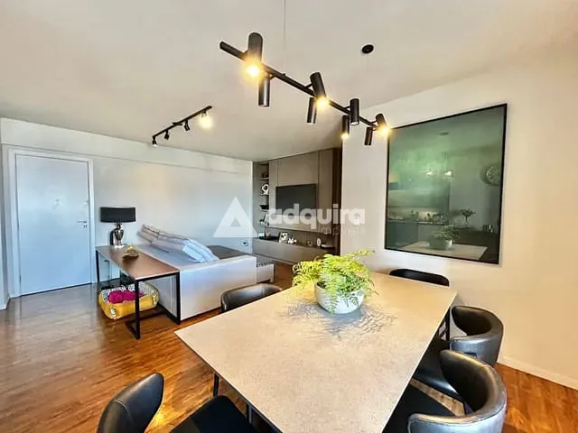 Apartamento com 122m² 3 quartos e 2 banheiros, à venda, no bairro Centro em Ponta Grossa
