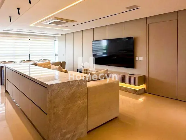 Apartamento com 121m² 3 quartos e 4 banheiros, para alugar, no bairro Setor Bueno em Goiânia
