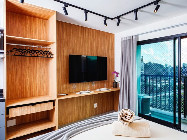 Apartamento com 25m² 1 quarto e 1 banheiro, à venda, no bairro Pinheiros em São Paulo
