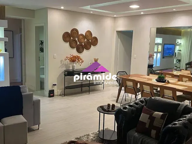 Apartamento com 118m² 4 quartos e 2 banheiros, à venda, no bairro Parque Residencial Aquarius em São José dos Campos