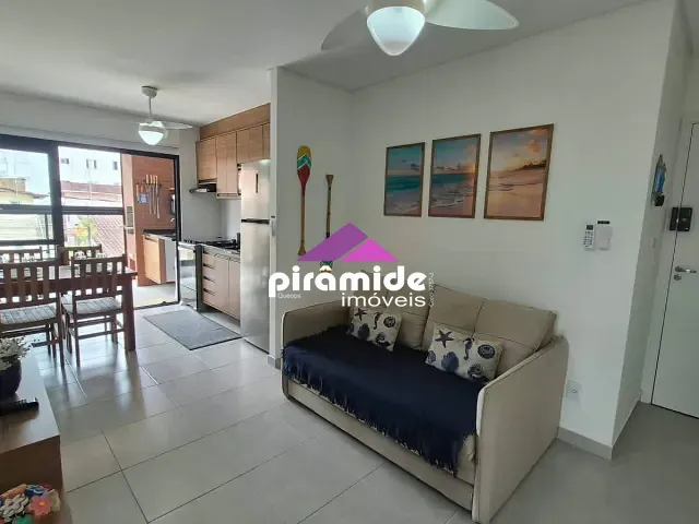 Apartamento com 45m² 1 quarto e 2 banheiros, à venda, no bairro Itaguá em Ubatuba