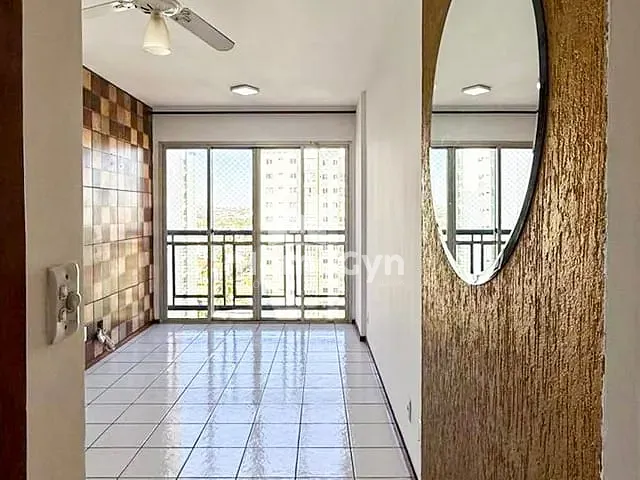 Apartamento com 69m² 3 quartos e 2 banheiros, para alugar, no bairro Residencial Eldorado em Goiânia
