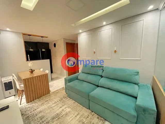 Apartamento 2 quartos e 1 banheiro, à venda, no bairro Vila São João em Guarulhos