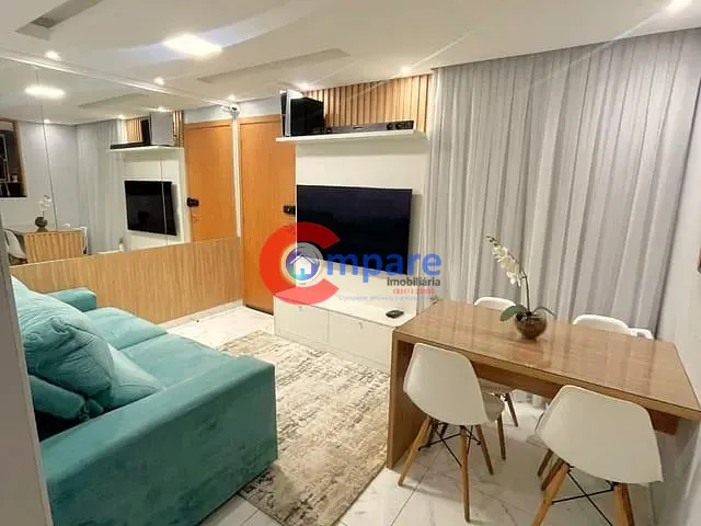 Apartamento 2 quartos e 1 banheiro, à venda, no bairro Vila São João em Guarulhos