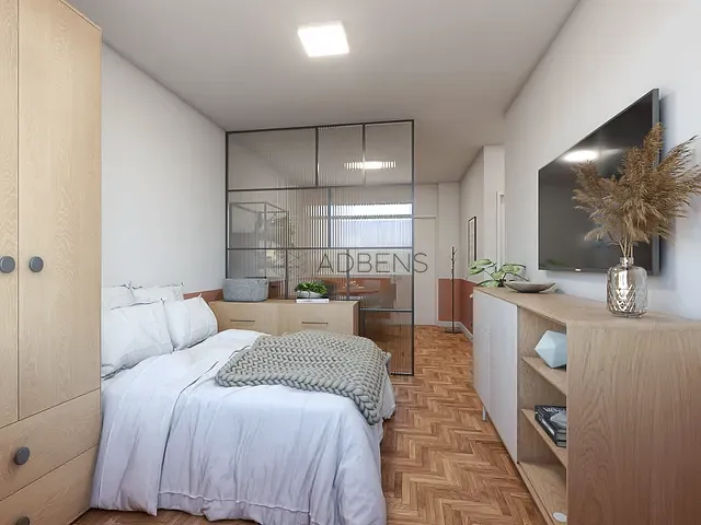 Apartamento 1 quarto e 1 banheiro, à venda, no bairro Vila Buarque em São Paulo