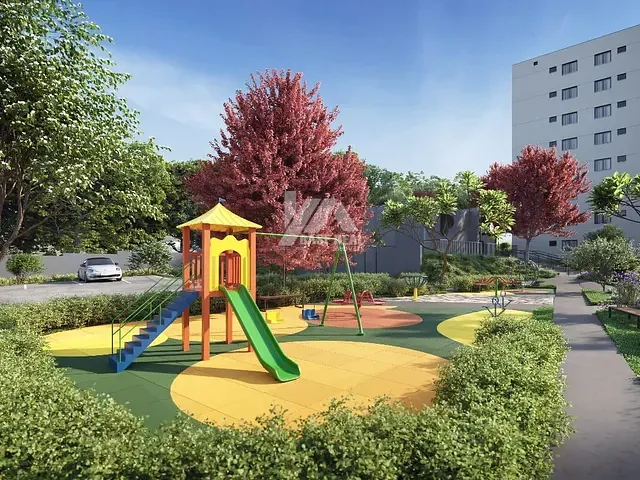 Apartamento com 53m² 2 quartos e 1 banheiro, à venda, no bairro Cidade dos Lagos em Guarapuava