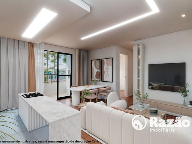 Apartamento 2 quartos e 2 banheiros, à venda, no bairro Santa Felicidade em Curitiba