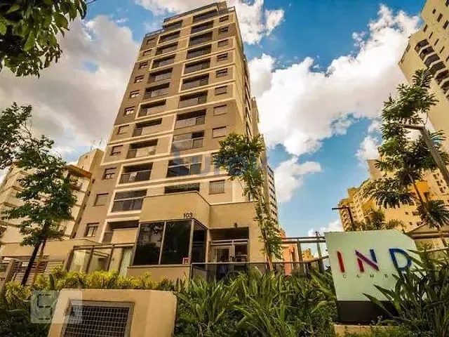 Apartamento com 40m² 1 quarto e 1 banheiro, à venda, no bairro Cambuí em Campinas