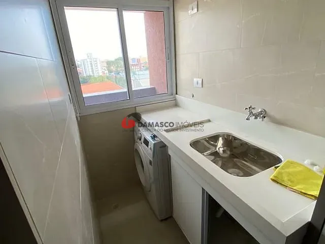 Apartamento com 72m² 2 quartos e 1 banheiro, para alugar, no bairro Campestre em Santo André