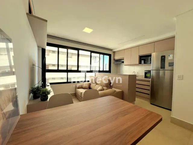 Apartamento com 70m² 2 quartos e 3 banheiros, para alugar, no bairro Setor Marista em Goiânia
